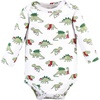image:imageHudson Baby Unisex Baby Cotton Bodysuit and Pant Set Bonita Long Sleeve 1218 MonthsChristmasaurus