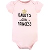 image:imageHudson Baby Unisex Baby Cotton Bodysuit and Pant Set Bonita Long Sleeve 1218 MonthsDaddys Little Princess Short Sleeve