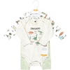 image:imageHudson Baby Unisex Baby Cotton Bodysuit and Pant Set Bonita Long Sleeve 1218 MonthsDinosaur Adventures Longsleeve