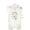 image:imageHudson Baby Unisex Baby Cotton Bodysuit and Pant Set Bonita Long Sleeve 1218 MonthsDinosaur Adventures Shortsleeve