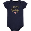 image:imageHudson Baby Unisex Baby Cotton Bodysuit and Pant Set Bonita Long Sleeve 1218 MonthsGirl Daddy Pink Navy
