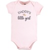 image:imageHudson Baby Unisex Baby Cotton Bodysuit and Pant Set Bonita Long Sleeve 1218 MonthsGirl Daddy Pink Navy