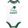 image:imageHudson Baby Unisex Baby Cotton Bodysuit and Pant Set Bonita Long Sleeve 1218 MonthsGreen