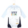 image:imageHudson Baby Unisex Baby Cotton Bodysuit and Pant Set Bonita Long Sleeve 1218 MonthsHola Ladies Long Sleeve