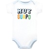 image:imageHudson Baby Unisex Baby Cotton Bodysuit and Pant Set Bonita Long Sleeve 1218 MonthsHola Ladies Short Sleeve