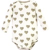 image:imageHudson Baby Unisex Baby Cotton Bodysuit and Pant Set Bonita Long Sleeve 1218 MonthsLeopard Hearts Long Sleeve