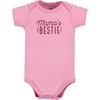 image:imageHudson Baby Unisex Baby Cotton Bodysuit and Pant Set Bonita Long Sleeve 1218 MonthsLittle Love Flowers Short Sleeve