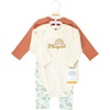 image:imageHudson Baby Unisex Baby Cotton Bodysuit and Pant Set Bonita Long Sleeve 1218 MonthsMagical Rainbow