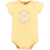 image:imageHudson Baby Unisex Baby Cotton Bodysuit and Pant Set Bonita Long Sleeve 1218 MonthsPeace Love Flowers Short Sleeve