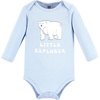 image:imageHudson Baby Unisex Baby Cotton Bodysuit and Pant Set Bonita Long Sleeve 1218 MonthsPolar Bear Explorer