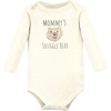 image:imageHudson Baby Unisex Baby Cotton Bodysuit and Pant Set Bonita Long Sleeve 1218 MonthsSnuggle Bear