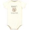 image:imageHudson Baby Unisex Baby Cotton Bodysuit and Pant Set Bonita Long Sleeve 1218 MonthsSnuggle Bear Short Sleeve