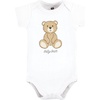 image:imageHudson Baby Unisex Baby Cotton Bodysuit and Pant Set Bonita Long Sleeve 1218 MonthsTeddy Bears Short Sleeve