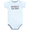 image:imageHudson Baby Unisex Baby Cotton Bodysuits Mommys Little Man Polo 69 Months