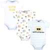 image:imageHudson Baby Infant Boy Cotton Bodysuits Happy Little Guy 1218 Months