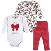 image:imageHudson Baby Unisex Baby Cotton Bodysuit and Pant Set Bonita Long Sleeve 1218 MonthsBest Gift