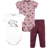 Plum Wildflower Short Sleeve