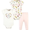 Soft Painted Floral Short-sleeve