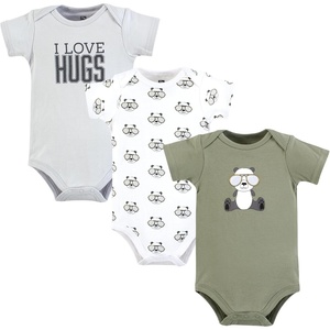 image:imageHudson Baby Infant Boy Cotton Bodysuits Cool Panda 912 Months