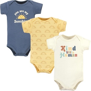 image:imageHudson Baby Unisex Baby Cotton Bodysuits Kind Human 1824 Months