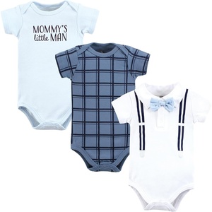 image:imageHudson Baby Unisex Baby Cotton Bodysuits Mommys Little Man Polo 69 Months