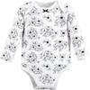 image:imageHudson Baby Baby Girls Cotton Longsleeve Bodysuits 3packMom Dad Toile