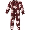 image:imageHudson Baby babygirls Plush Sleep and PlayHudson Baby Unisex Baby Plush Sleep and PlayBurgundy Floral