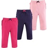 image:imageHudson Baby Basics Unisex Baby Everyday Cotton Pants 3PackOcean Blush