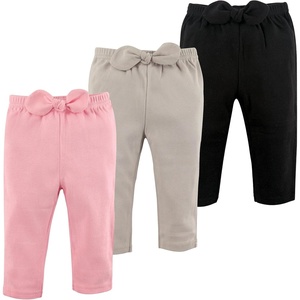 image:imageHudson Baby Basics Unisex Baby Everyday Cotton Pants 3PackBlush  Onyx