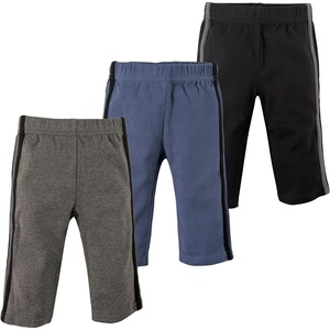 image:imageHudson Baby Basics Unisex Baby Everyday Cotton Pants 3PackShadow Ocean