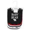 image:imageHudson Baby Unisex Baby Cotton Bibs Popsicle One SizeBuffalo Plaid Bear