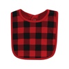 image:imageHudson Baby Unisex Baby Cotton Bibs Popsicle One SizeBuffalo Plaid Bear