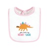 image:imageHudson Baby Unisex Baby Cotton Bibs Popsicle One SizeCuteasaurus