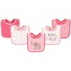 image:imageHudson Baby Unisex Baby Cotton Bibs Popsicle One SizeElephant