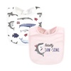 image:imageHudson Baby Unisex Baby Cotton Bibs Popsicle One SizeGirl Whale Shark