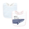 image:imageHudson Baby Unisex Baby Cotton Bibs Popsicle One SizeGirl Whale Shark