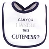 image:imageHudson Baby Unisex Baby Cotton Bibs Popsicle One SizeHandsome Like Daddy