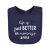 image:imageHudson Baby Unisex Baby Cotton Bibs Popsicle One SizeHugasaurus