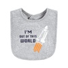 image:imageHudson Baby Unisex Baby Cotton Bibs Popsicle One SizeOuter Space