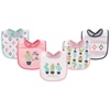 image:imageHudson Baby Unisex Baby Cotton Bibs Popsicle One SizePink Cactus