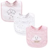 image:imageHudson Baby Unisex Baby Cotton Bibs Popsicle One SizePink Cloud
