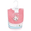 image:imageHudson Baby Unisex Baby Cotton Bibs Popsicle One SizePink Farm Animals