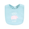 image:imageHudson Baby Unisex Baby Cotton Bibs Popsicle One SizePink Farm Animals