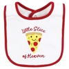 image:imageHudson Baby Unisex Baby Cotton Bibs Popsicle One SizePizza Slice of Heaven