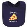 image:imageHudson Baby Unisex Baby Cotton Bibs Popsicle One SizePizza Slice of Heaven