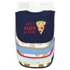 image:imageHudson Baby Unisex Baby Cotton Bibs Popsicle One SizePizza Snacks