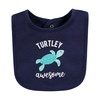 image:imageHudson Baby Unisex Baby Cotton Bibs Popsicle One SizeSea Turtle