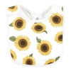 image:imageHudson Baby Unisex Baby Cotton Bibs Popsicle One SizeSunflower