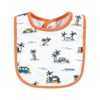 image:imageHudson Baby Unisex Baby Cotton Bibs Popsicle One SizeSurfer Dude