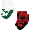 image:imageHudson Baby Unisex Baby Cotton Rich Newborn and Terry Socks12 Days of Christmas Girl